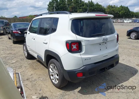 2018 Jeep Renegade Latitude 4X4 из США, поврежденный, VIN ZACCJBBB8JPJ05253